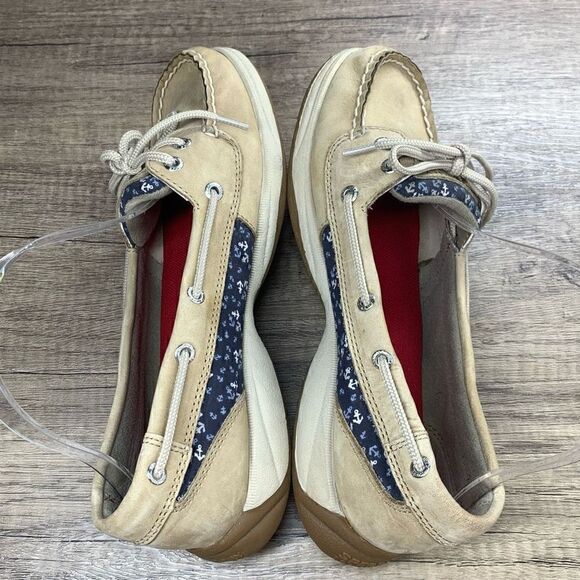 Sperry~Women’s~Top-Sider Tan Anchor Boat Shoes~Size 8 M - Picture 6 of 8